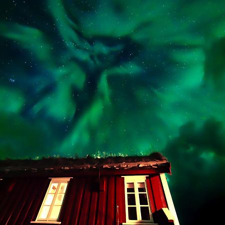 Unstad Cabin With Seaview Unnstad Bagian luar foto