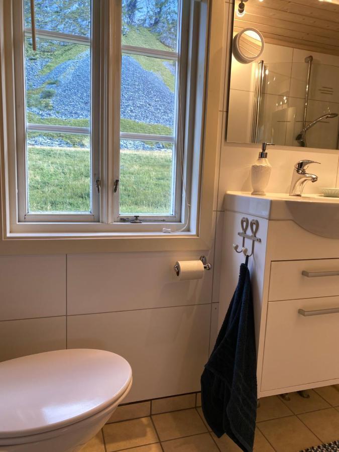 Unstad Cabin With Seaview Unnstad Bagian luar foto