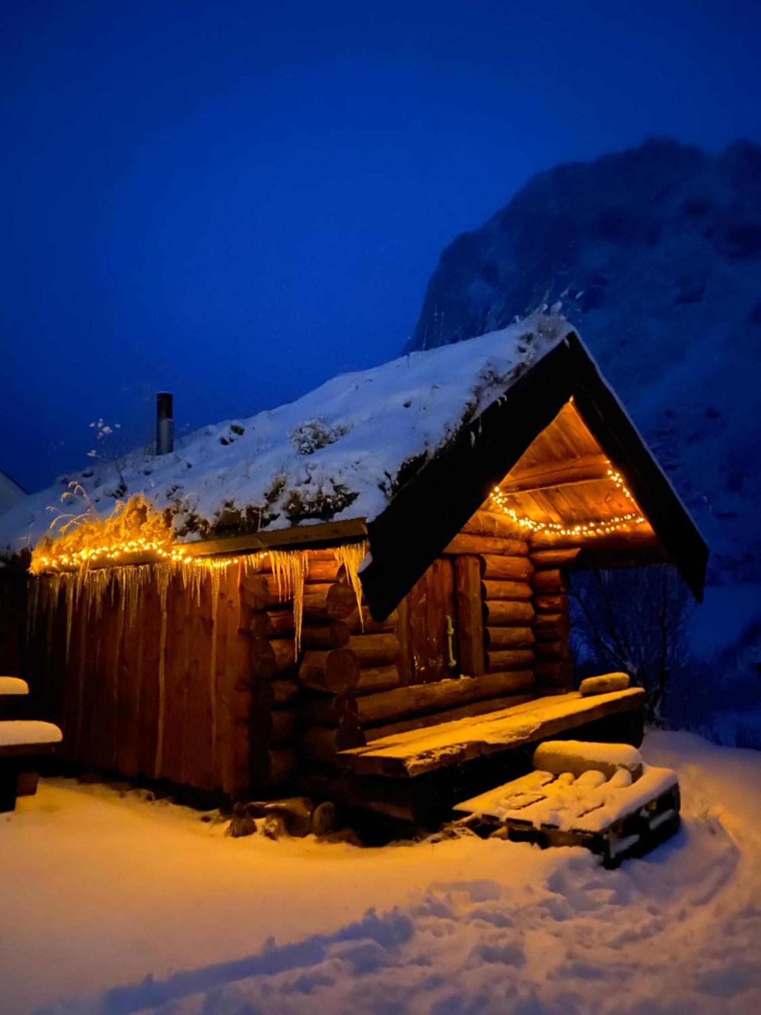 Unstad Cabin With Seaview Unnstad Bagian luar foto